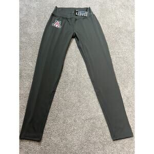 Zubaz University of Arizona Wildcats Pants Womens Medium Gray Stretchy Active